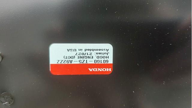 Купити 60100TZ5A92ZZ Honda Капот