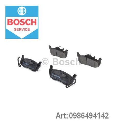 Задні гальмівні колодки Bosch 986494142 ціна, від 29.48 USD