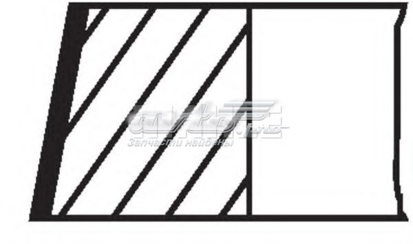 Кільця поршневі на 1 циліндр, STD. Mahle Original 028RS001260N0 ціна, від 21.53 USD
