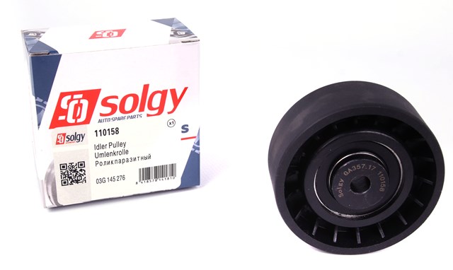 Ролик приводного ременя, паразитний Solgy 110158 ціна, від 12.70 USD