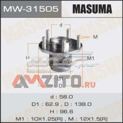 MW31505 Masuma Маточина задня