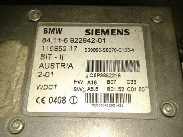  BMW 11585217 ціна, від 84.65 USD