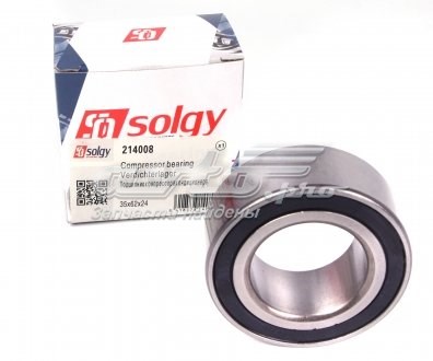Підшипник компресора кондиціонера Solgy 214008