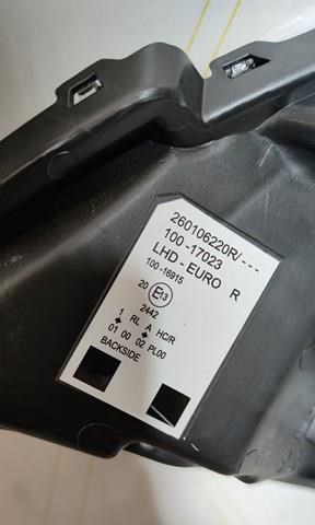 Купити 260106220R Renault (RVI) Права блок фара