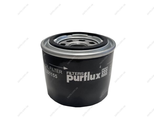 Масляний фільтр двигуна Purflux LS1155 ціна, від 6.16 USD