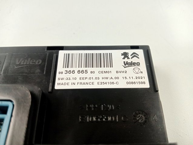Блок комфорту Peugeot/Citroen 9836666580 ціна, від 38.01 USD