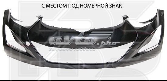 Бампер передній FPS FP3244901