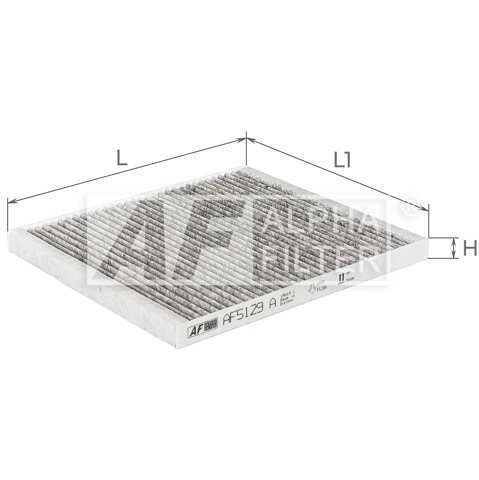 Фільтр салону AF5129A Alpha Filter