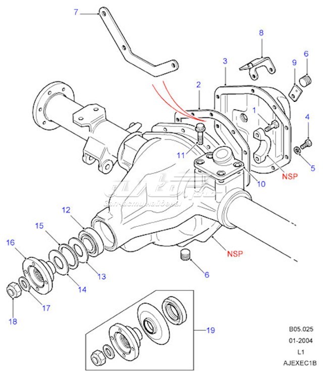  Land Rover RTC1139 ціна, від 3.20 USD