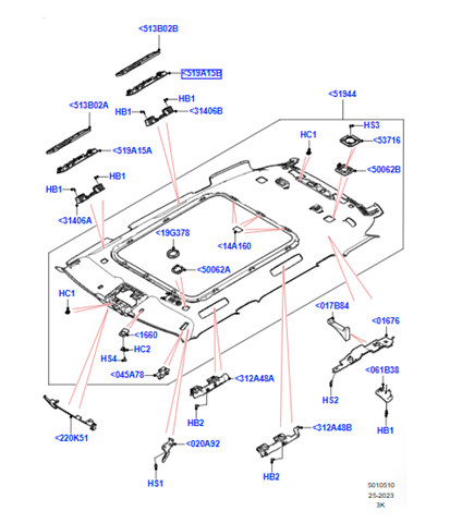 LR176265 Land Rover 