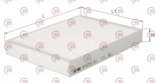 AF5055 Alpha Filter Внутрішньосалонний фільтр