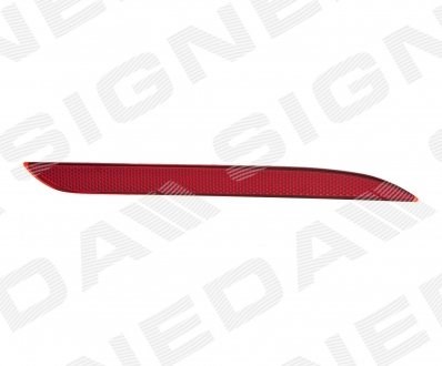 Правий відбивач бампера Signeda ZFD1615R ціна, від 15.42 USD