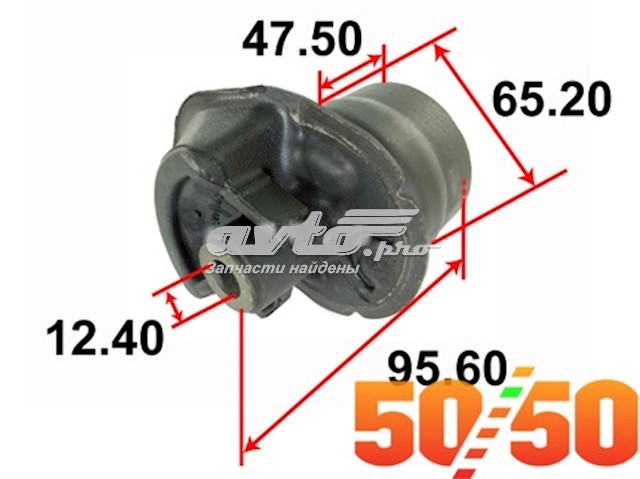 Сайлентблок задньої балки AAMTO1074 Tenacity