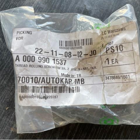 A0009901537 Mercedes 