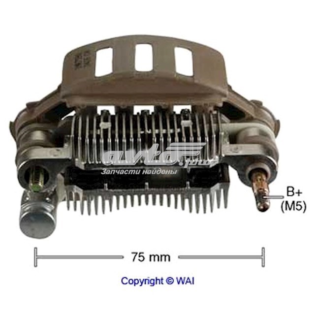 Міст діодний генератора TRANSPO IMR7584