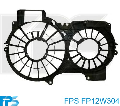 Дифузор (кожух) радіатора охолодження FPS FP12W304 ціна, від 26.55 USD