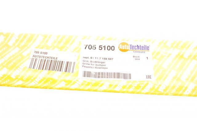 Решітка переднього бампера, верхня Autotechteile 7055100 ціна, від 16.89 USD