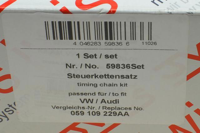 Ланцюг ГРМ, комплект AIC 59836SET