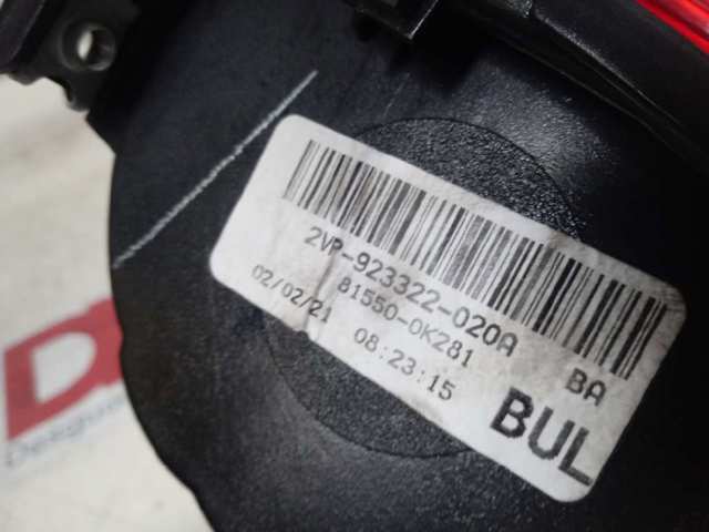 815500K281 Toyota Ліхтар задній правий