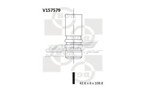 Купити V157579 BGA Клапан впускний