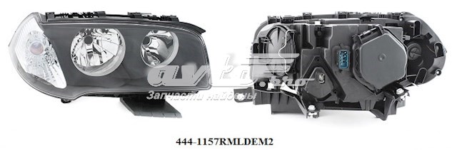 Фара правая Depo/Loro/Abakus 4441157RMLDEM2 ціна, від 160.69 USD