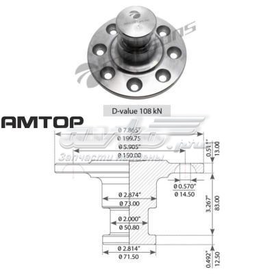 Палець причіпного пристрою SAF 662102020K ціна, від 59.22 USD