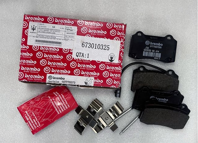 673010325 Maserati Колодки гальмівні задні, дискові