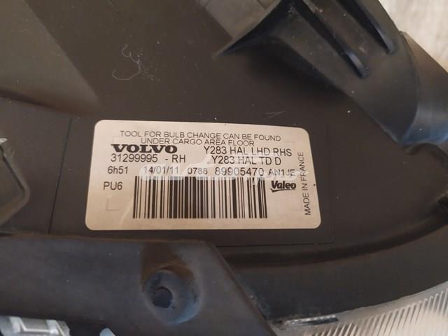 31299995 Volvo Фара правая