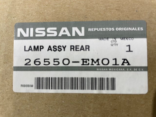 26550EM01A Nissan/Infiniti 