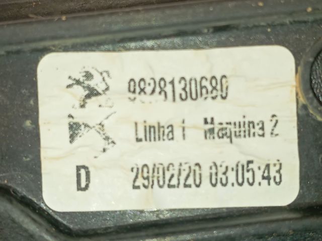 Механізм склопідіймача дверей передніх, правих Peugeot/Citroen 9828130680 ціна, від 161.72 USD