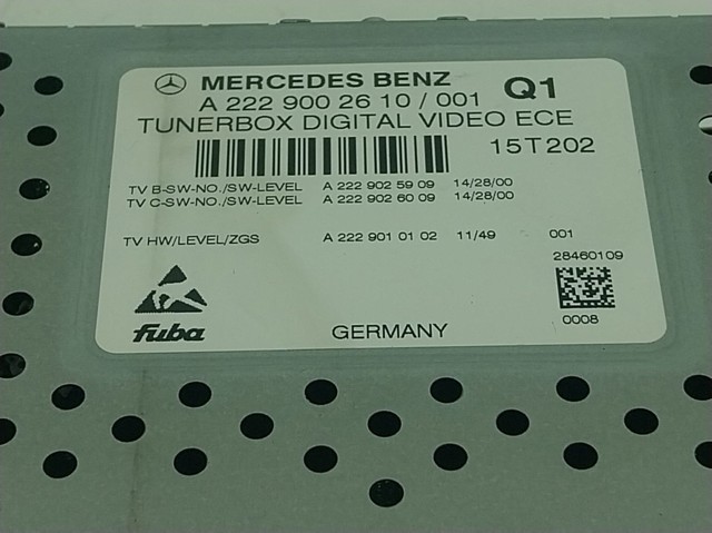 Купити A2229002610 Mercedes 