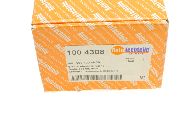 1004308 Autotechteile Передні гальмівні колодки