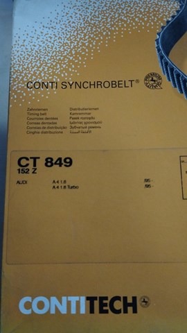 ГРМ ремінь Continental/Siemens CT849