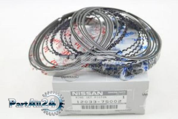 Кольца поршневые STD. NISSAN 120337S002