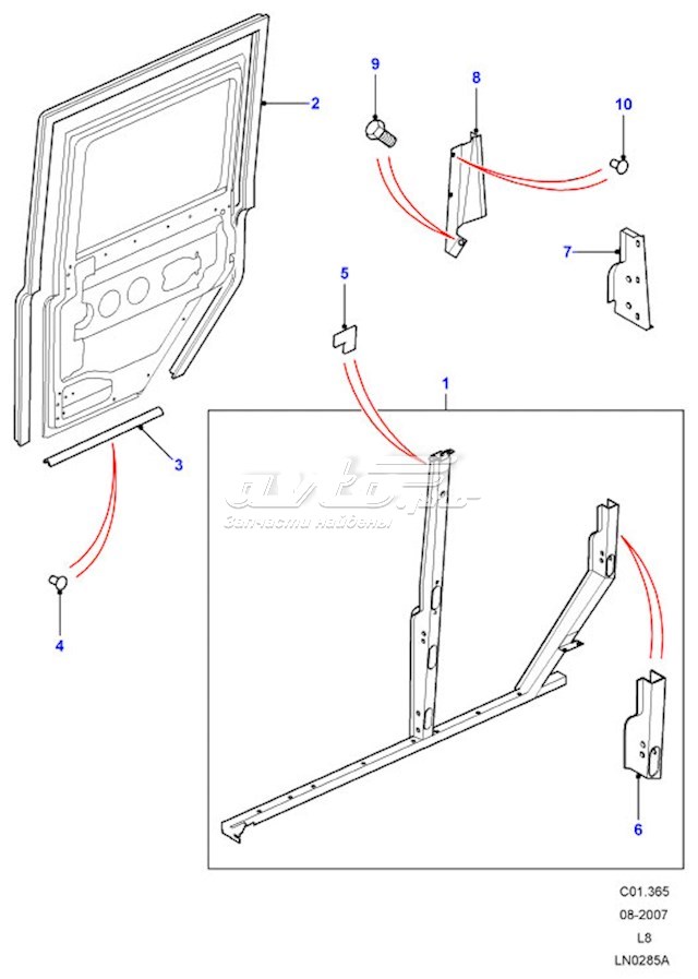 LR077683 Land Rover 