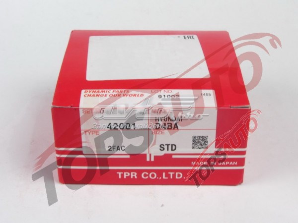 Кільця поршневі комплект на мотор, STD. 42001STD TPR