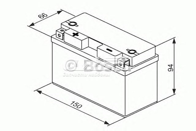 Купити Акумулятор Bosch 7 А/г (0092M60080)