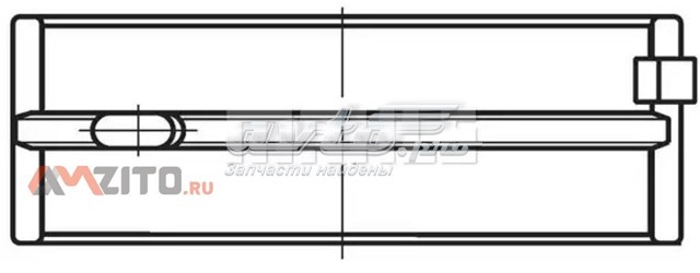 037HL21040000 Mahle Original Підшипник ковзання клонували