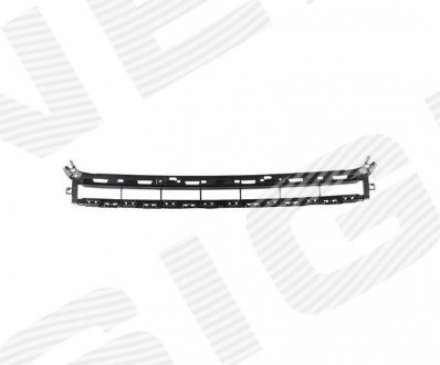 Решітка переднього бампера, центральна Signeda PAD99253A ціна, від 31.67 USD