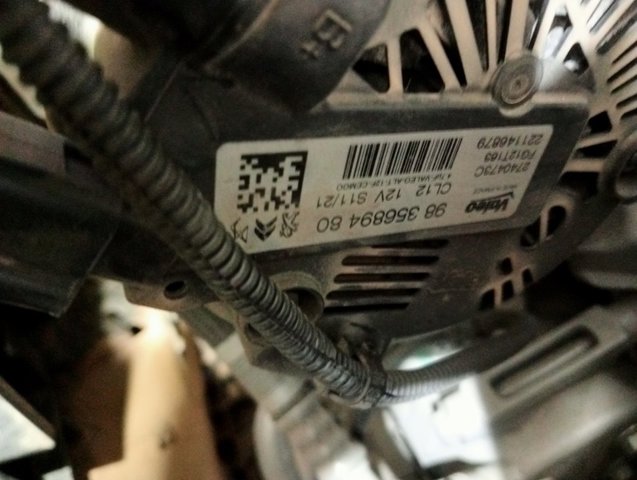 Генератор автомобільний Peugeot/Citroen 9835689480