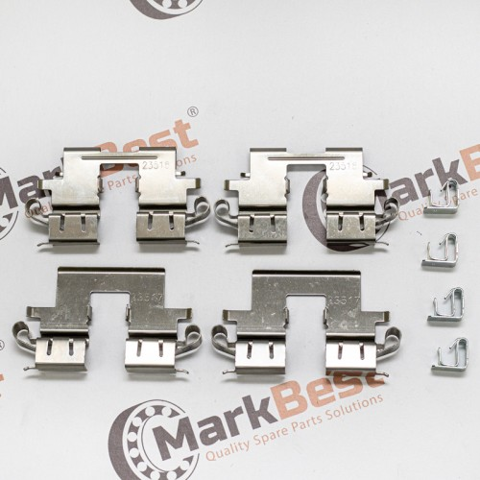 Ремкомплект гальмівних колодок MarkBest MRB20241 ціна, від 12.08 USD