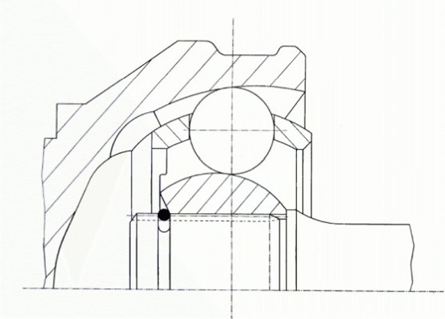 023689 GKN-Spidan Граната зовнішня