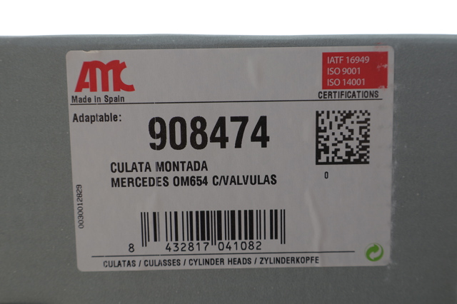 ГБЦ A6540106912 Mercedes