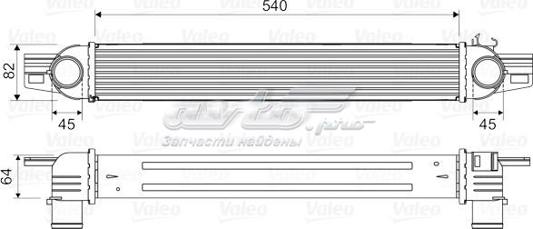 Інтеркулер 818545 VALEO