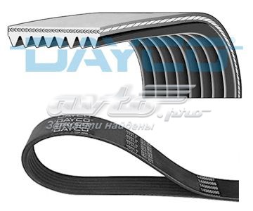 Ремінь приводний, агрегатів 8PK2413HD Dayco