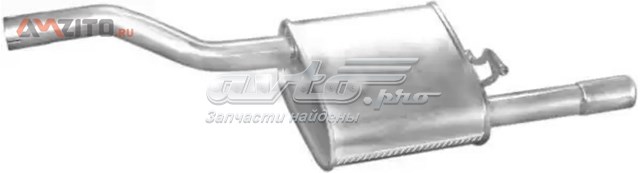 Вихлопна труба Polmostrow 0829 ціна, від 47.08 USD
