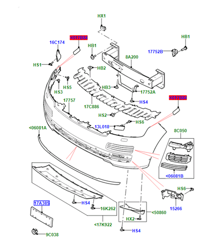  LR038726 Land Rover