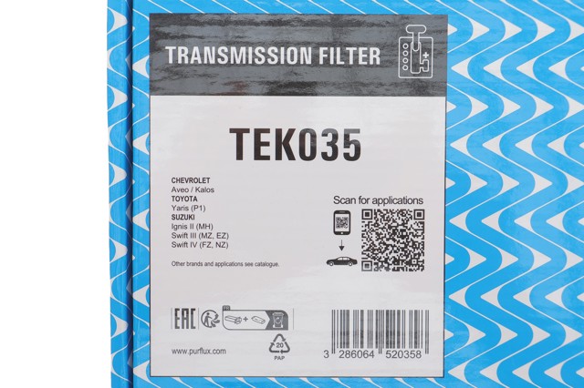 TEK035 Purflux Масло в коробку автомат
