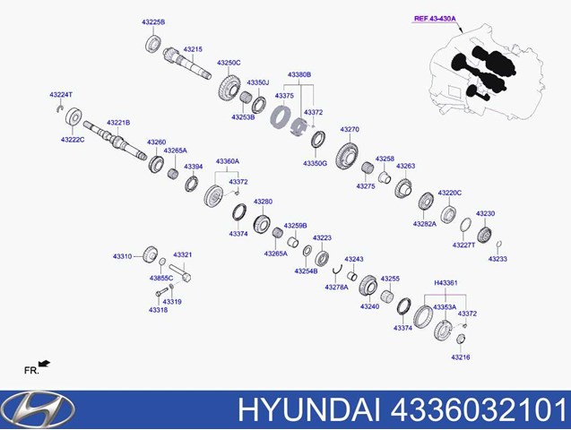  4336032101 Hyundai/Kia