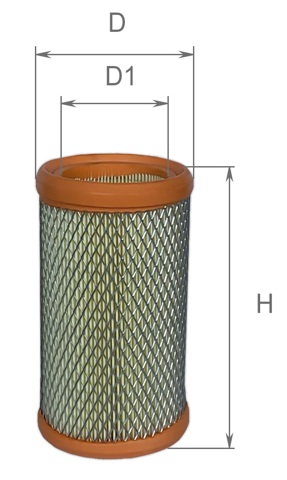 AF0210 Alpha Filter Повітряний фільтр двигуна